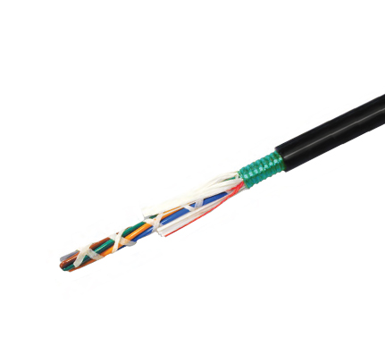 144 ct Single-Mode Armored Fiber Optic Cable, Dry/Gel
