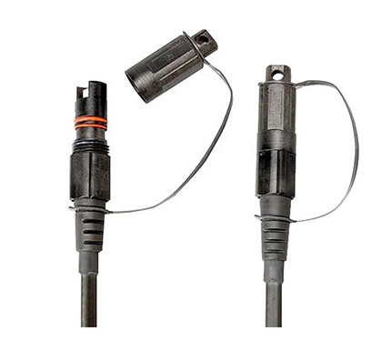 RealFlex® Preconnectorized Drop Cable, Optitap (SC/APC) to SC/APC, Flat Dielectric, 300′