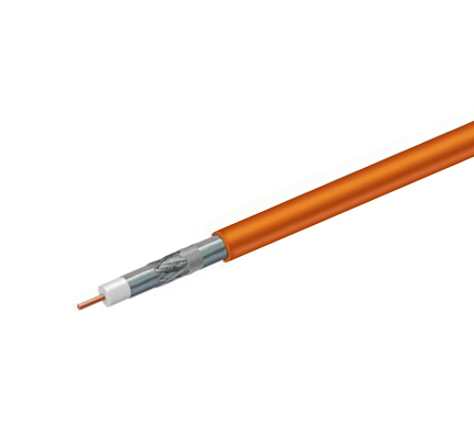75 Ohm HomeConnect® Coax Drop Cable, Orange PE Jacket