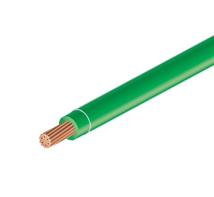 10 AWG 7 Strand RHH/RHW/USE-2XLP Electrical Wire, Green, 2500′ Reel