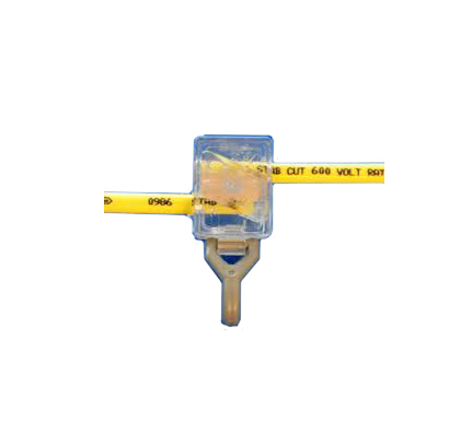 Trace Safe Universal Locate Connector, End to End or Main to Lateral, with Plugs
