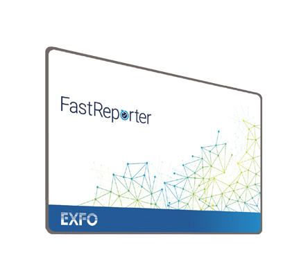 EXFO FastReporter 3 Data Post-Processing Software with TestFlow, 1 Year Subscription