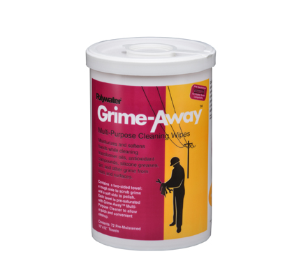 Polywater® Grime-Away™ Cleaning Wipes in Dispenser