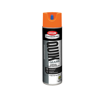 22 oz Can Marking Paint, Inverted Water-Based, Fluorescent Orange