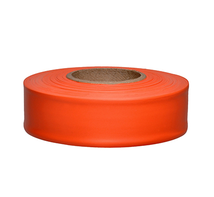 1-3/16″ x 300′ Flagging Tape, Orange
