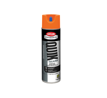 20 oz Can Marking Paint, Red/Fluorescent Orange