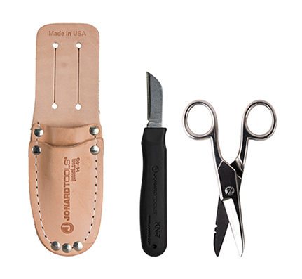 Jonard Industries Cable and Fiber Optic Splicer Knife Kit