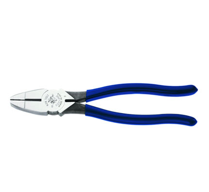 Lineman’s Pliers, Side Cutters with New England Nose, 8″