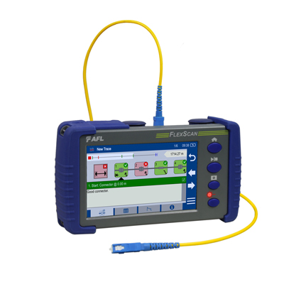 AFL FlexScan FS300 Quad OTDR with SmartAuto & LinkMap