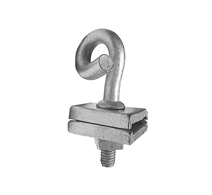 E span Clamp for use with 1/4″-3/8″ Strand