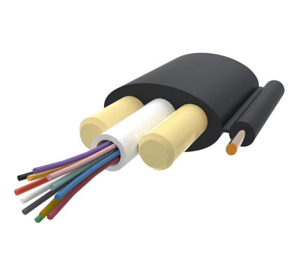 24 ct. Bulk Drop Cable, Single-mode Drop Cable, Toneable Flat, Single Jacket, Zero Water Peak, Dry/Gel, OSP, 500-140480