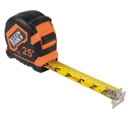 25′ Tape Measure Magnetic Double-Hook