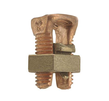 Copper Split Bolt, #2 Str – #6 Sol Range