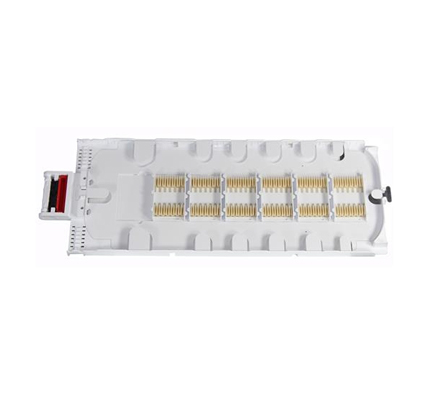 FOSC B Splice Tray, 24ct, with 2 SM-12 splice modules B- closures