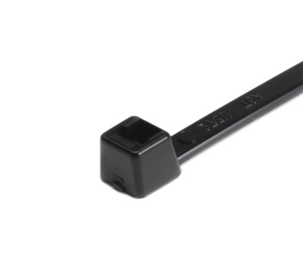 Cable Ties, 15″, 120# Tensile Strength, Black, 500 Per Pack